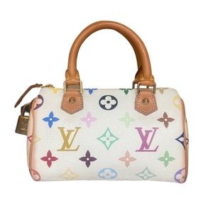 Louis Vuitton | Monogram Multicolor Mini Speedy HL White
